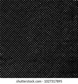 Ink Print Distress Background . Grunge Texture. Abstract Black and white illustration. Vector.halftone