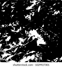Ink Print Distress Background . Grunge Texture. Abstract Black and white illustration. Vector.