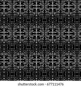 Ink Print Distress Background . Grunge Texture. Abstract Black and white illustration. Vector.