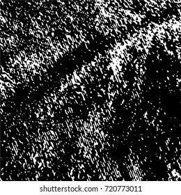 Ink Print Distress Background . Grunge Texture. Abstract Black and white illustration. Vector.