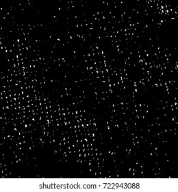 Ink Print Distress Background . Grunge Texture. Abstract Black and white illustration. Vector.