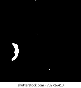 Ink Print Distress Background . Grunge Texture. Abstract Black and white illustration. Vector.