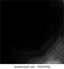 Ink Print Distress Background . Grunge Texture. Abstract Black and white illustration. Vector.