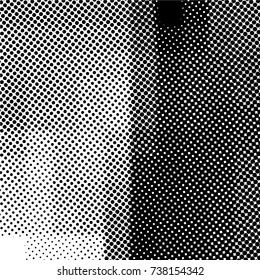 Ink Print Distress Background . Grunge Texture. Abstract Black and white illustration. Vector.