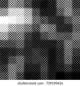 Ink Print Distress Background . Grunge Texture. Abstract Black and white illustration. Vector.