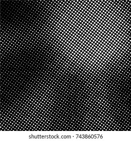 Ink Print Distress Background . Grunge Texture. Abstract Black and white illustration. Vector.