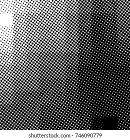 Ink Print Distress Background . Grunge Texture. Abstract Black and white illustration. Vector.