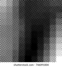 Ink Print Distress Background . Grunge Texture. Abstract Black and white illustration. Vector.