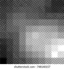 Ink Print Distress Background . Grunge Texture. Abstract Black and white illustration. Vector.