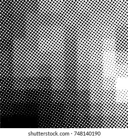 Ink Print Distress Background . Grunge Texture. Abstract Black and white illustration. Vector.