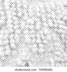 Ink Print Distress Background . Grunge Texture. Abstract Black and white illustration. Vector.