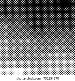 Ink Print Distress Background . Grunge Texture. Abstract Black and white illustration. Vector.
