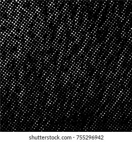 Ink Print Distress Background . Grunge Texture. Abstract Black and white illustration. Vector.