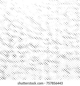 Ink Print Distress Background . Grunge Texture. Abstract Black and white illustration. Vector.