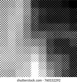 Ink Print Distress Background . Grunge Texture. Abstract Black and white illustration. Vector.