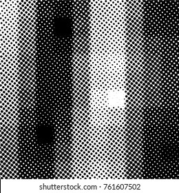 Ink Print Distress Background . Grunge Texture. Abstract Black and white illustration. Vector.
