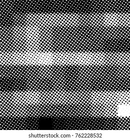 Ink Print Distress Background . Grunge Texture. Abstract Black and white illustration. Vector.