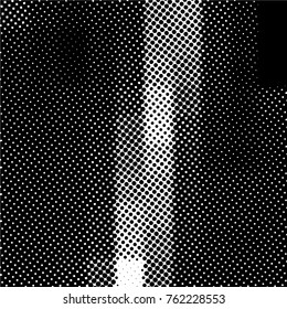 Ink Print Distress Background . Grunge Texture. Abstract Black and white illustration. Vector.