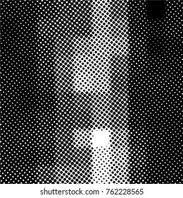 Ink Print Distress Background . Grunge Texture. Abstract Black and white illustration. Vector.