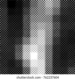 Ink Print Distress Background . Grunge Texture. Abstract Black and white illustration. Vector.