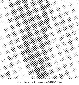 Ink Print Distress Background . Grunge Texture. Abstract Black and white illustration. Vector.