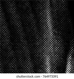 Ink Print Distress Background . Grunge Texture. Abstract Black and white illustration. Vector.