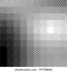 Ink Print Distress Background . Grunge Texture. Abstract Black and white illustration. Vector.