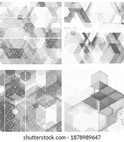 Fondo de la presión de impresión de tinta . Los puntos de semitono borran la textura. Ilustración en blanco y negro