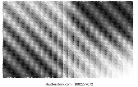 Fondo de la presión de impresión de tinta . Los puntos de semitono borran la textura. Ilustración en blanco y negro.