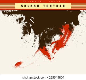 Éclaboussures d'encre