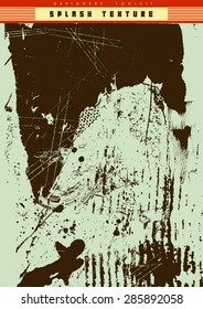 Ink splash