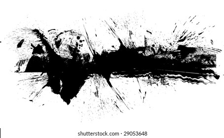 Ink splash background