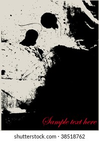 Ink splash background