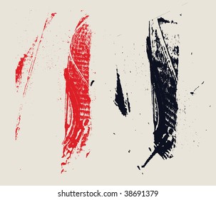 Ink splash background