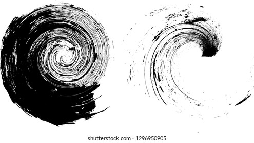 Ink Splash Background . Black Paint Splattered Shape . Grunge texture vector. Distress banner