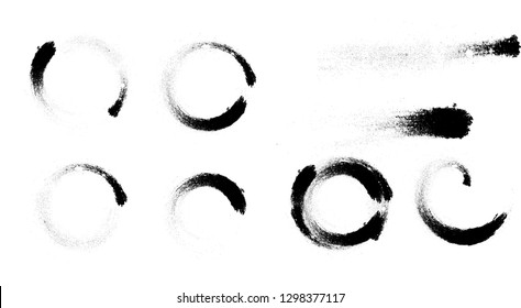 Ink Splash Background . Black Paint Splattered Shape . Grunge texture vector. Distress banner