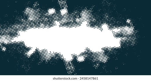 Fondo de tinta . Pintura negra con forma salpicada . Vector de textura grunge. Anuncio de socorro