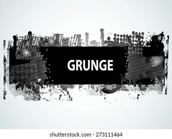 Ink Splash Background . Black Paint Splattered Shape . Grunge Background Texture . Vector Distress Background . Cracked Banner . Distress Texture . Grunge Texture .