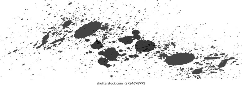 Plano de fundo do splash da tinta. ilustrações desenhadas à mão.