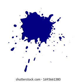 Ink splash. Grunge splatters. Abstract background. Grunge text banners
