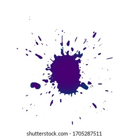 Ink splash. Grunge splatters. Abstract background. Grunge text banners