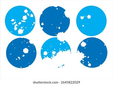 Ink splash image material set.art