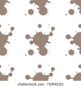 Ink splash seamless pattern vector