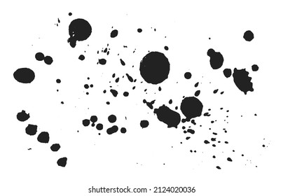 Ink Splash Vector Desing Elements