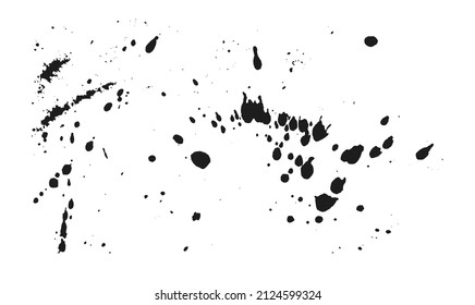 Ink Splash Vector Desing Elements