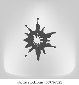 ink splash vector icon