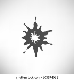 ink splash vector icon