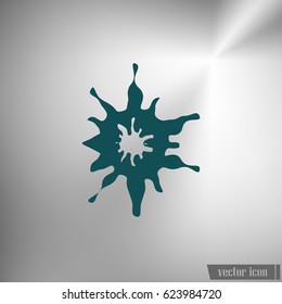ink splash vector icon