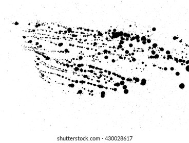 Ink splash, vector illustration