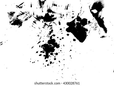 Ink splash, vector illustration